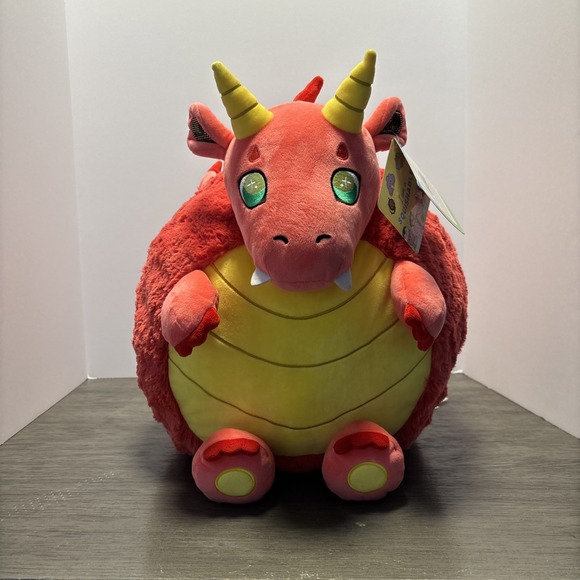 Red Dragon Squishable  15 Inch Plush NEW - Picture 1 of 11